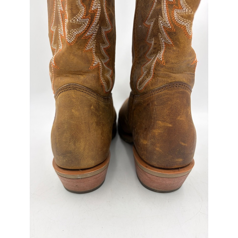 Double-H Boots Daniela Brown Leather Western Cowboy Women 10 USA DH5159 Workwear - Picture 11 of 15